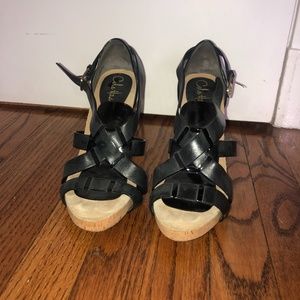 Cole Haan Black Leather Pumps